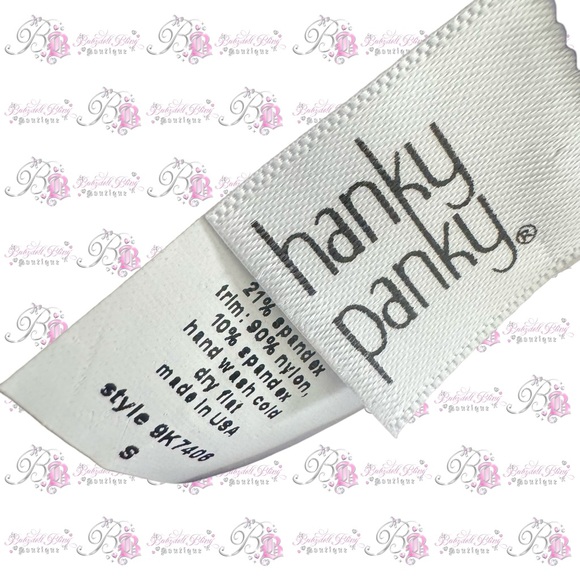 Hanky panky bra bralette lace Lacie floral neon purple stretchy style # 9k7406 - Picture 6 of 6